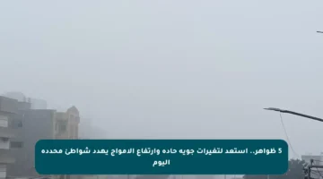 5 ظواهر.. استعد لتغيرات جوية حادة وارتفاع الأمواج يهدد شواطئ محددة اليوم